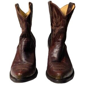 Idyllwind Miranda Lambert Women's 11 B Brown Leather Ankle Western Boots Toe Tip